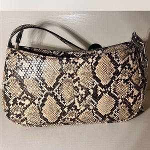 Snakeskin Patterned Women's Bag